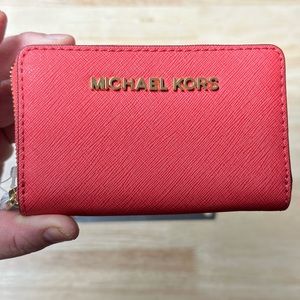 NWT Michael Kors Watermelon Card Case